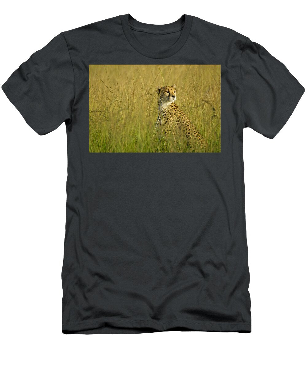 1 Elegant Cheetah Michele Burgess T-Shirt