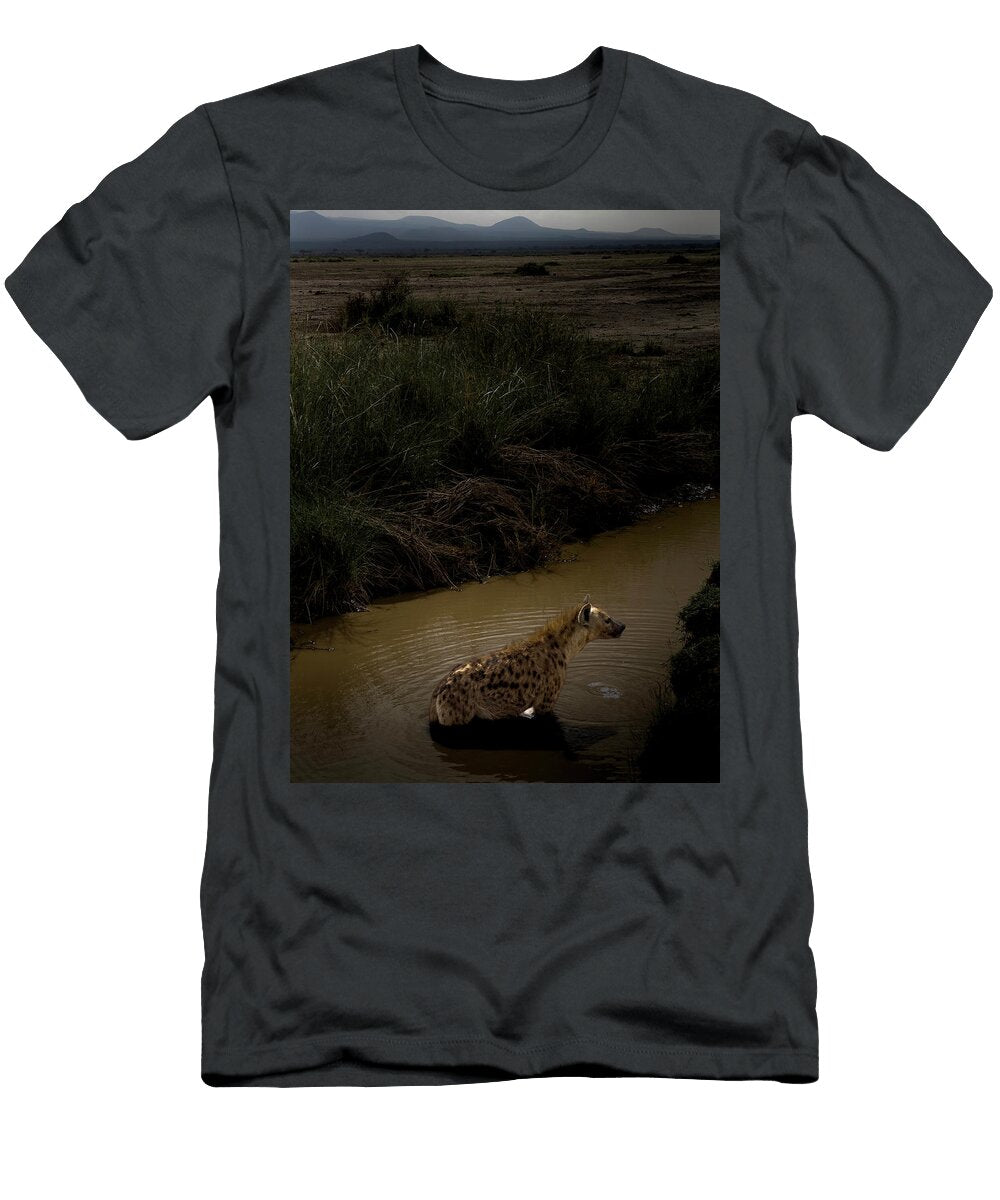 Amboseli Hyena Jaspal Sembi T-Shirt