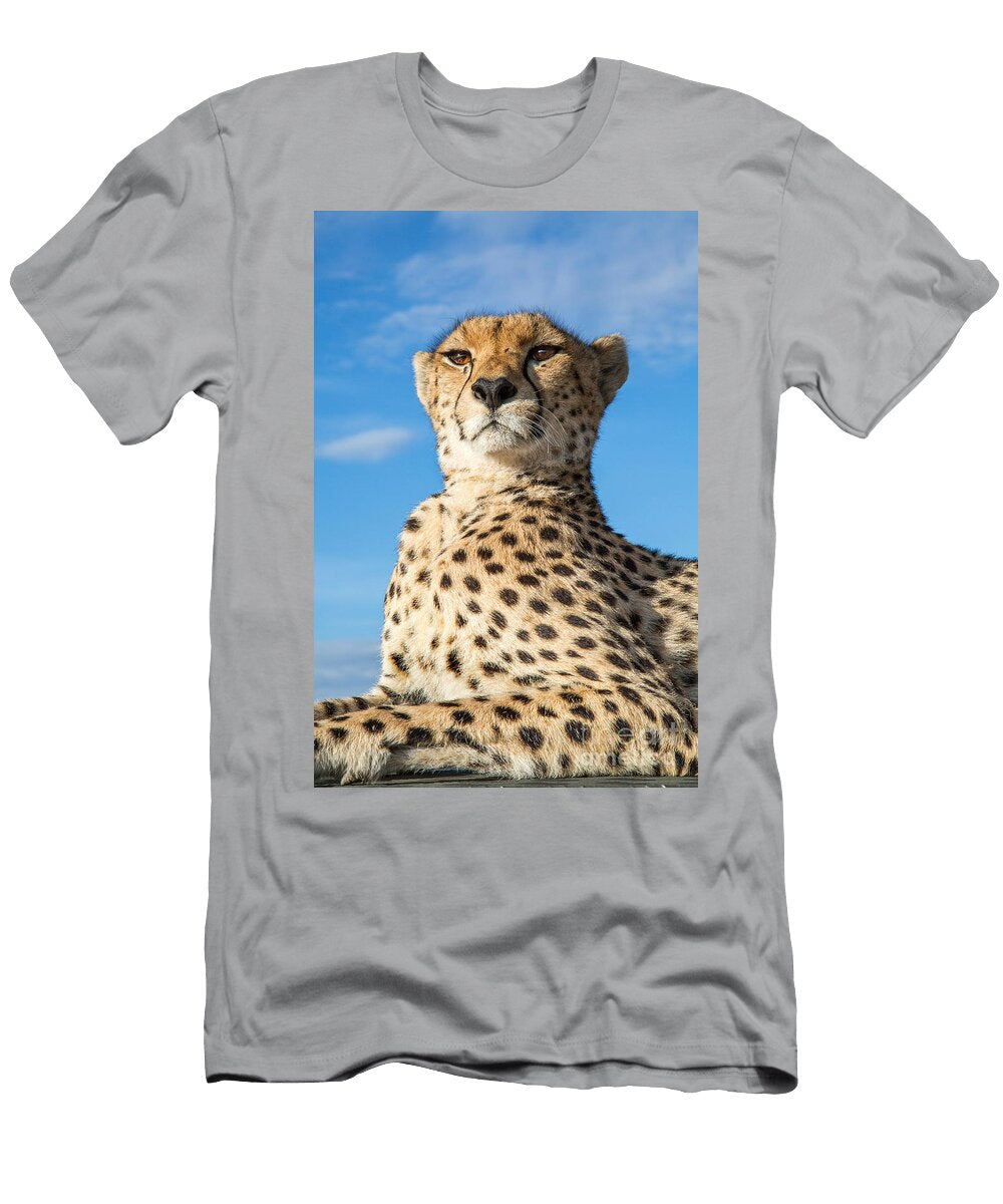 Cheetah Portrait Greg Dimijian T-Shirt