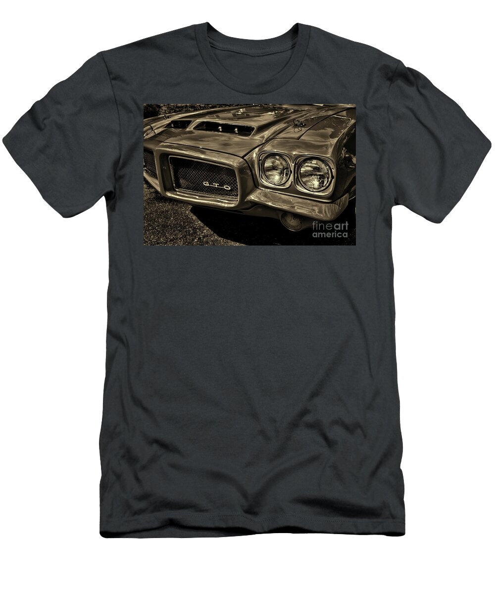 Classic Pontiac Gto Sepia Paul Ward T-Shirt