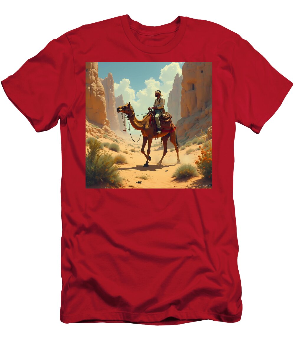 Desert Journey on Camelback Susanne Richter T-Shirt