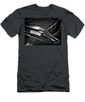 Ford Mustang 351 Hood Scoop Black and White Paul Ward T-Shirt