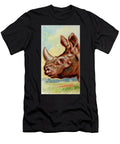 Indian Rhinoceros Vintage Animal Illustration Picked and Shared T-Shirt