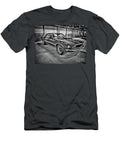 Mean Green 1969 Ford Mustang Mach 1 Profile Black and White Paul Ward T-Shirt
