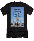 Motorheads Sign Route 66 Springfield Il Susan Rissi Tregoning T-Shirt